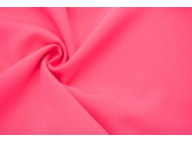 Tkanina Sukienkowa Garniturowa na Spódnice Neonowy Róż